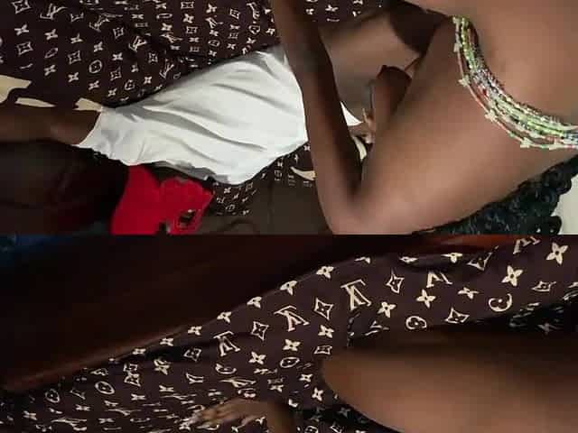 Ebony black angel have a fun screwing the boss always