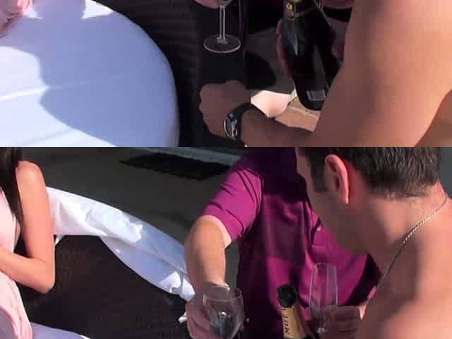 Three milfs and guy in foot fetish orgy