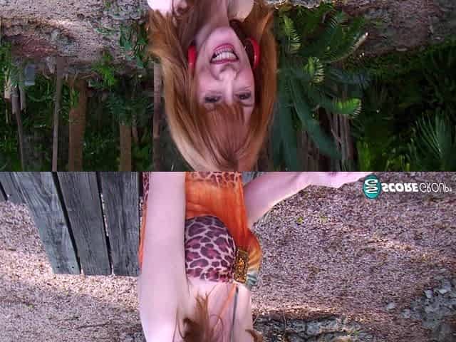 Redhead Lorelei Lane Gives U A Cunt Show