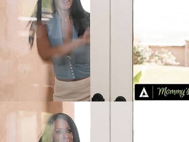 MOM'S HUNK - Concupiscent Dude Screws 2 Consummate MILFs Reagan Foxx And Charlotte Chanel