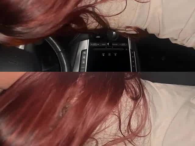 Lalin girl Teen sucks weenie for the 1st time!! Roadhead!! College gal whore!