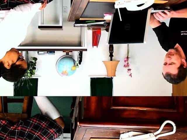 College teen pledges spanking