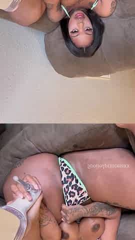 Can I Talk to You While I Rub on My Fat Pussy? Heels on