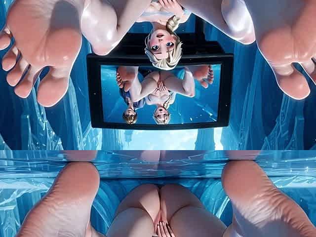 Animated Elsa Foot Fetish