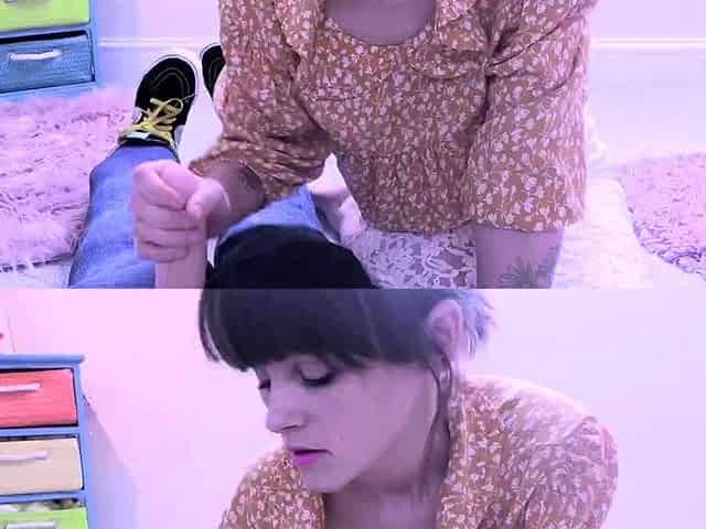 Busty milf brunette play with toys webcam chat