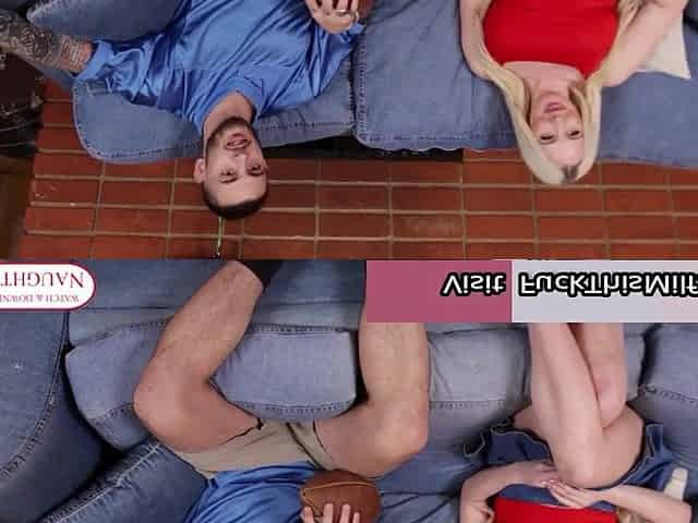 Naomi Ryder and football player