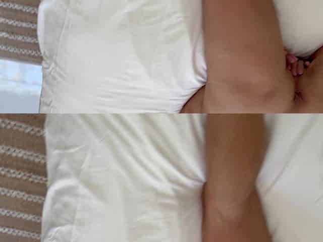Prone Ass Worship: Face Buried in Her Juicy Cheeks part 1