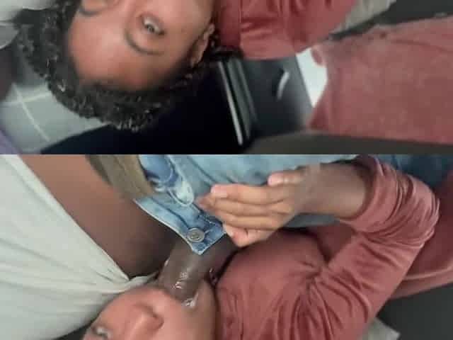 Fuck a Fan Pick Me up in His Truck Slurp on His Big Black Dick Like a Professional Street Hoe