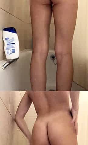 Emo teen Becka solo webcam masturbation
