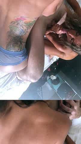 Hot amateur teen blowjob and facial HD video