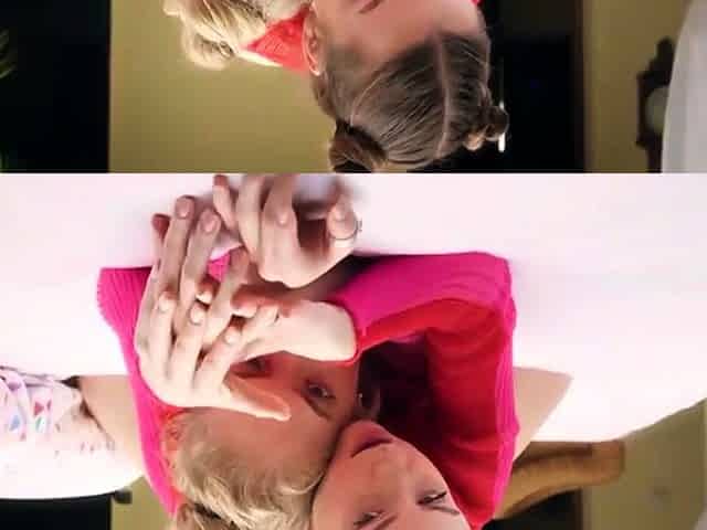 From Unknown to Obsession: Blonde Lesbians Seduce with Face