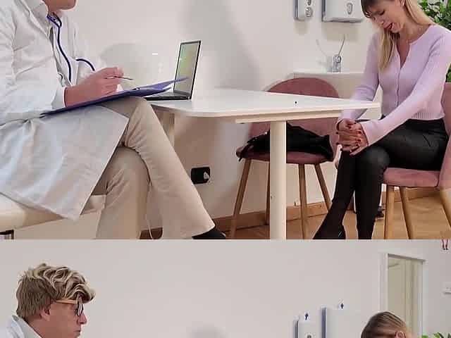 Shy Patient Relies On The Doctors Care