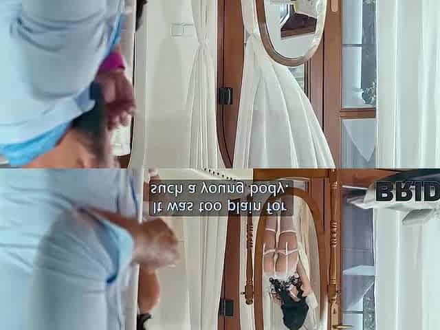 BRIDE4K. Kama Oxi was screwed on the wedding salon