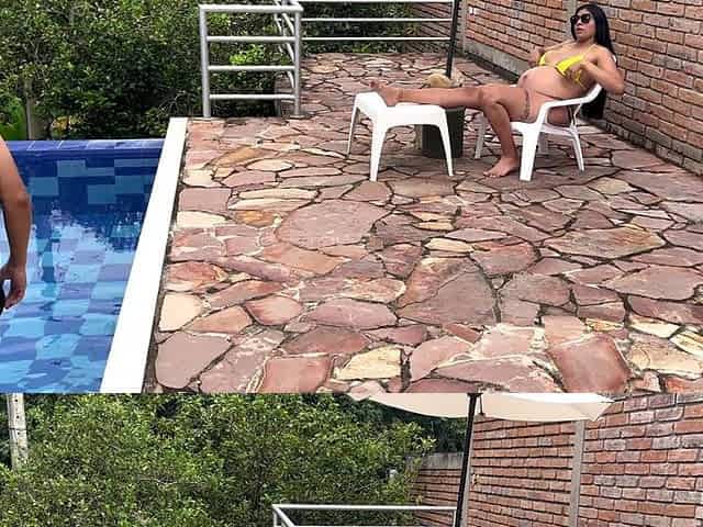 I Seduce a Pool Boy and We End up Fucking While My Husband Is Not at Home