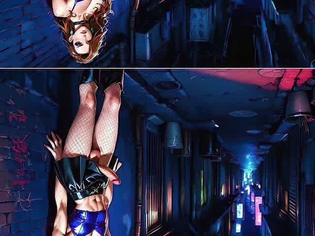 POV Sissy Femboy Invited U to Bang Her Booty in a Immodest, Damp Alley.