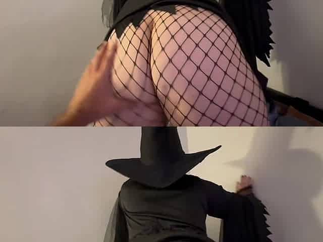 My Slutty Stepsister Was Getting Ready for a Halloween Party