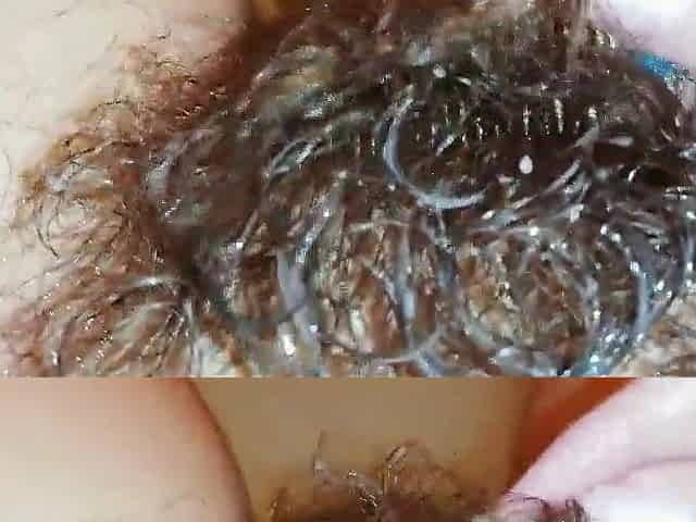 fetish clip bushy snatch
