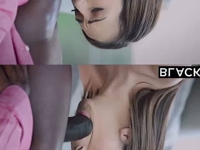 18 Year Old Takes Black Dick Like A Pro