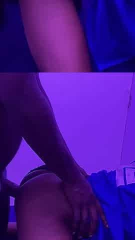 Ebony Babe Takes Huge Black Cock
