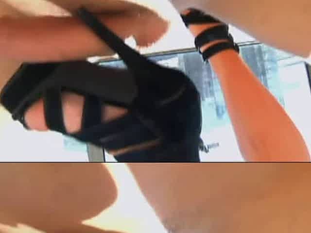Pornstar casting Part 6 (action on window, cum to mouth)