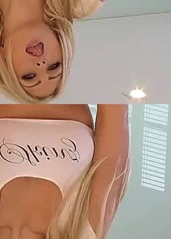 Big Tits British Slut Jessie Adams Striptease