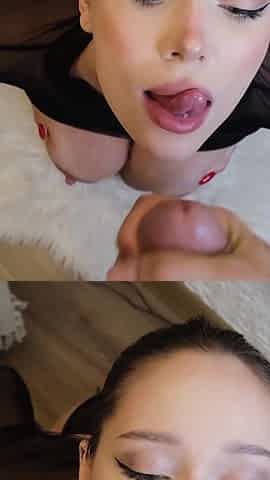 Jerk off to Me and Cum on My Face