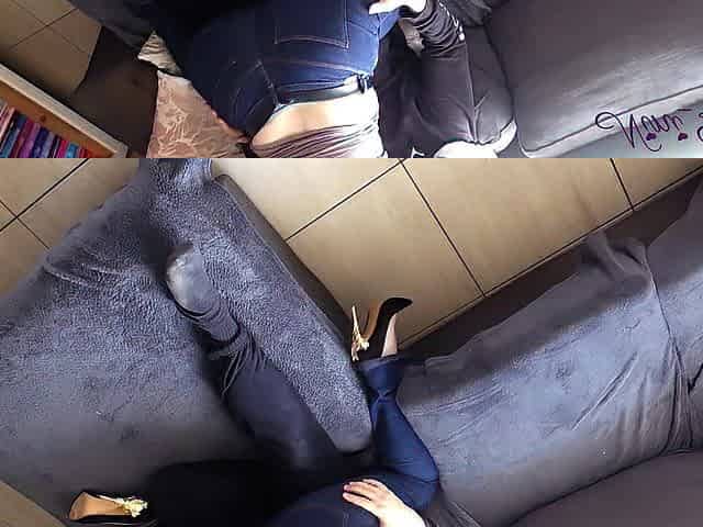I play with this PAWG's giant butt previous to screwing her large bouncing ass!