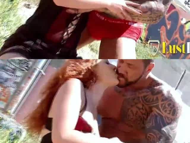 Dixie the Redhead Has Ideal Bazookas