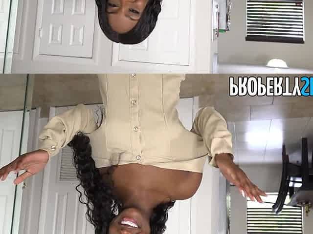 Real Estate Agent Foxy with Big Natural Tits