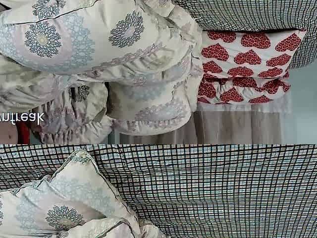 Humping Step Sister Couch and Puffy Comforter. Cumming on Shiny Down Jacket. Short Version.