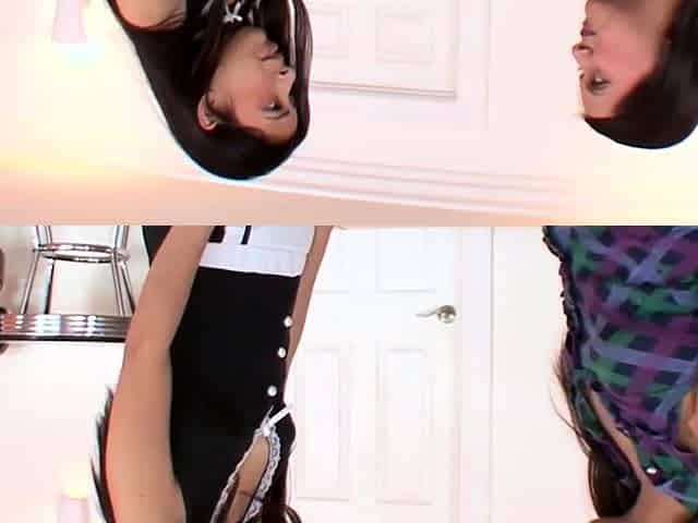Mature Blonde And Asian Teens Threesome