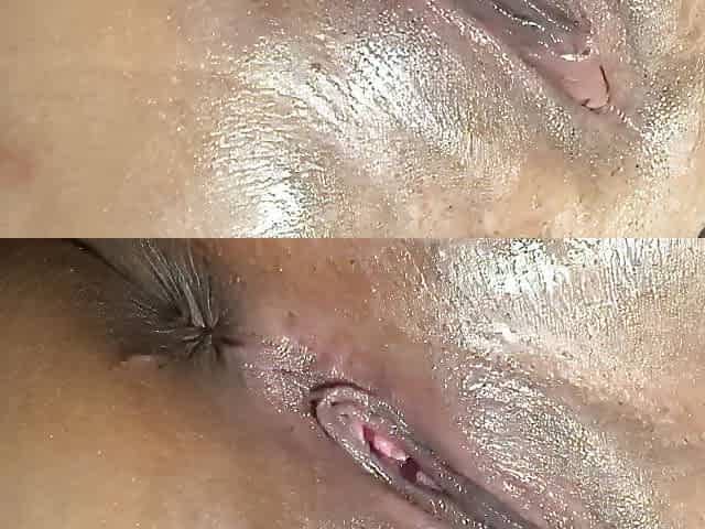 pretty slut milkteabby plays with her clit (close up)