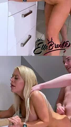 The Real Workout fit blonde babe hardcore sex