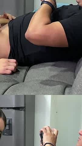 How to Make Porn with Two Sexy Girls - Wild Double Blowjob POV From a Side Angle