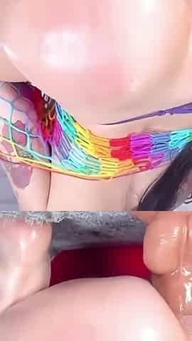 Latina Girl with Big Tits Fulfills Anal Fantasy with Big and Huge Dildo P4