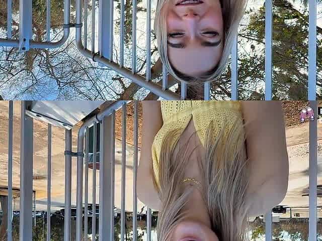 Thea Summers Bangs In Public