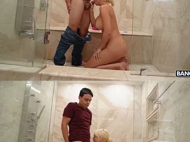 Bree Brooks, Leo Valentino Milking The Blue Balls