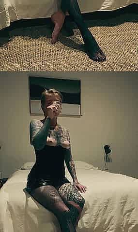 Tattooed mother I'd like to fuck in Hotel Tease
