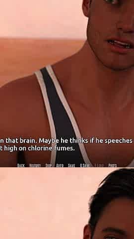 Dominos Beach 20: John-fiona Tryout Win & Lifeguard Official (sfw)
