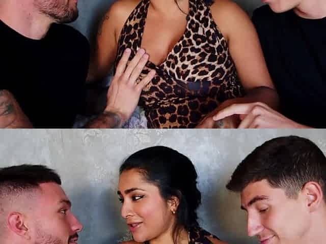 Yasmina Khan's 1st DP and creampie