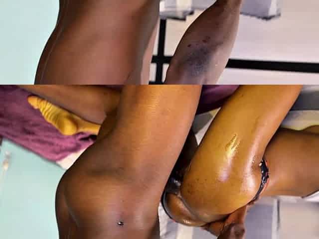 Naughty black spinner emotional xxx scene