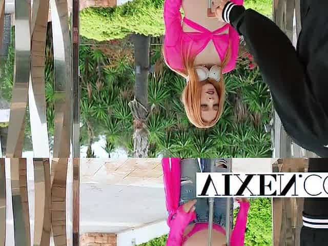 VIXEN Tiny Honeys Vanessa Alessia And Madi Collins Share A Hard Ramrod Outdoors