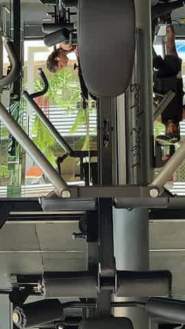 A Sweaty, Strong Guy at the Gym Asks a Neighbor in the Building to Smell His Cock so He Can Fuck Her Later.