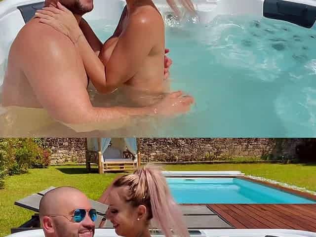 Hot Jacuzzi in Full Sun