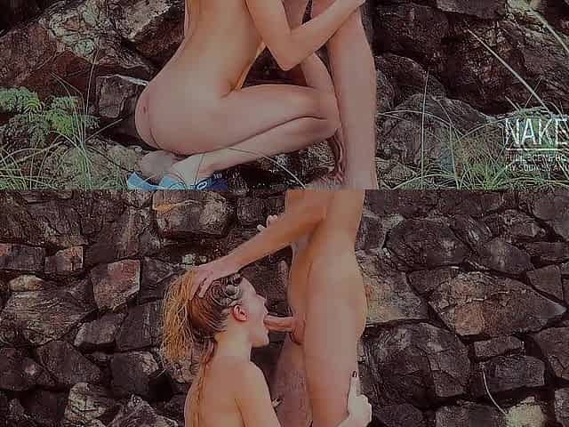 Secret beach fellatio by stepsis - NakedCola