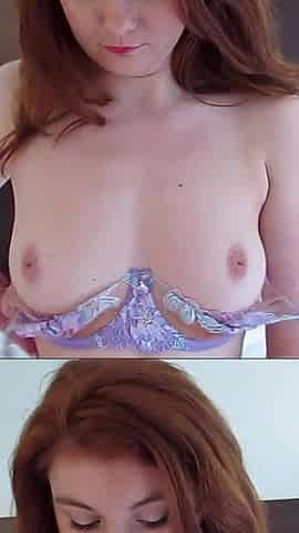 An Excellent BJ From Redhead MILF Hayley Sees Me Cum Into Her Mouth