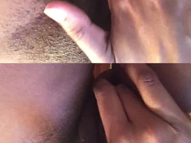 Black virgin vagina inspection *POV*