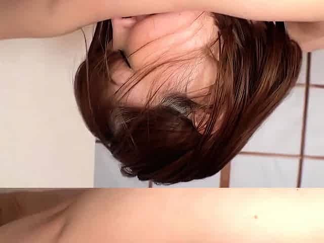 Small tit GF gives POV blowjob on my denim