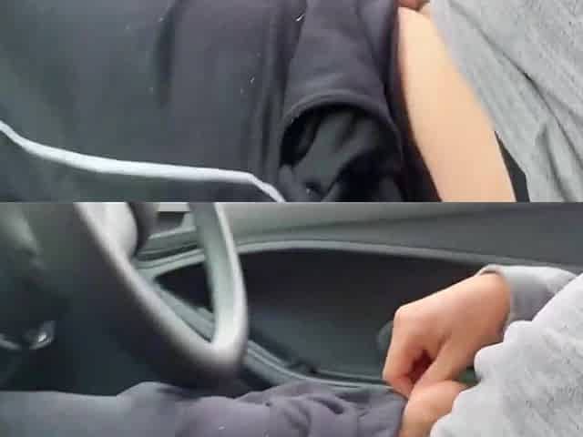 Stranger mother I'd like to fuck jerked me off in the parking lot