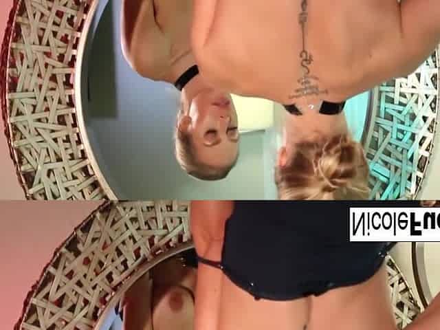 Hot Nicole Makes Herself Cum All Over Her Desk - Nicole Aniston